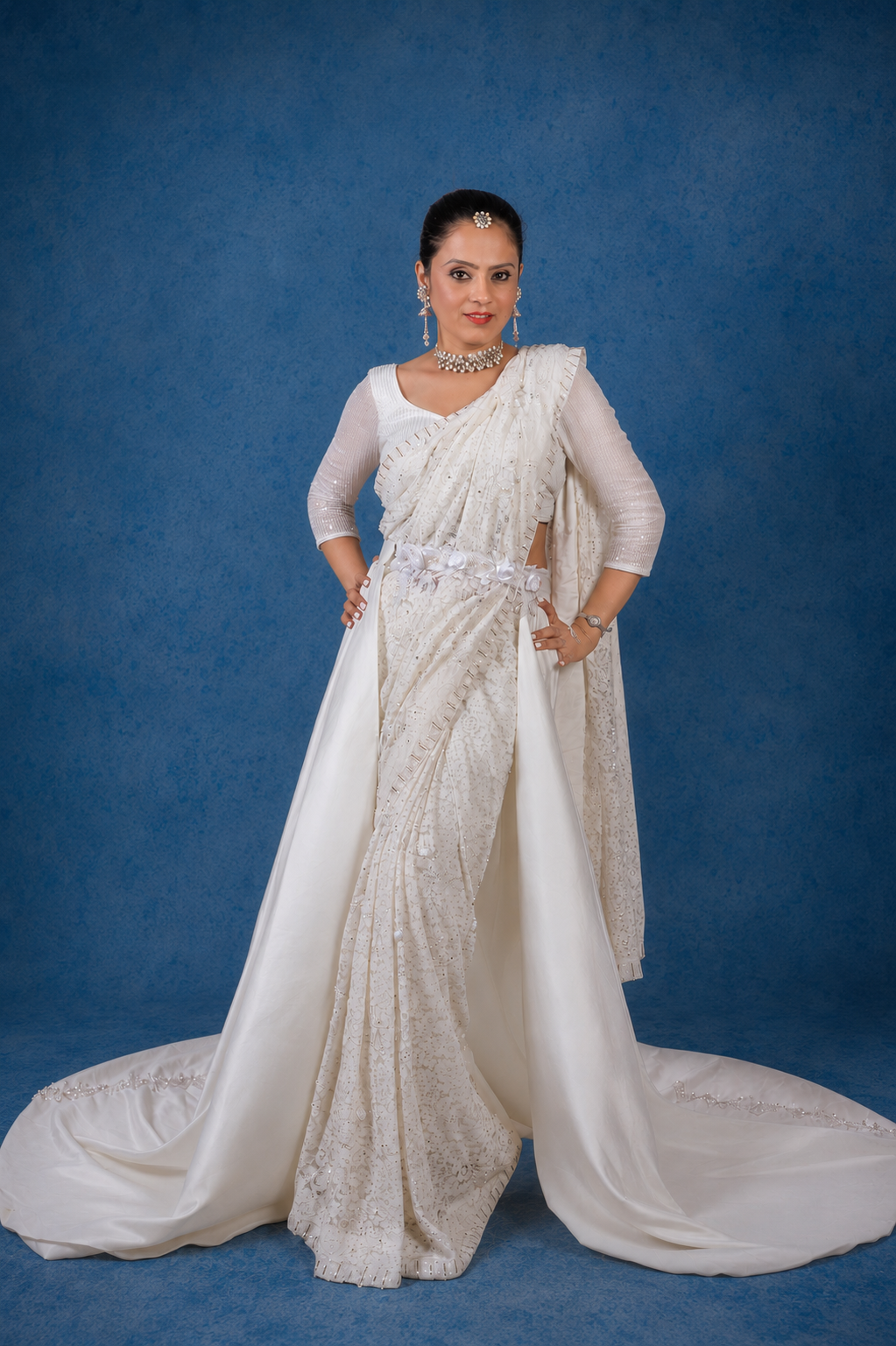 The Wedding Gown Saree – Seraphina