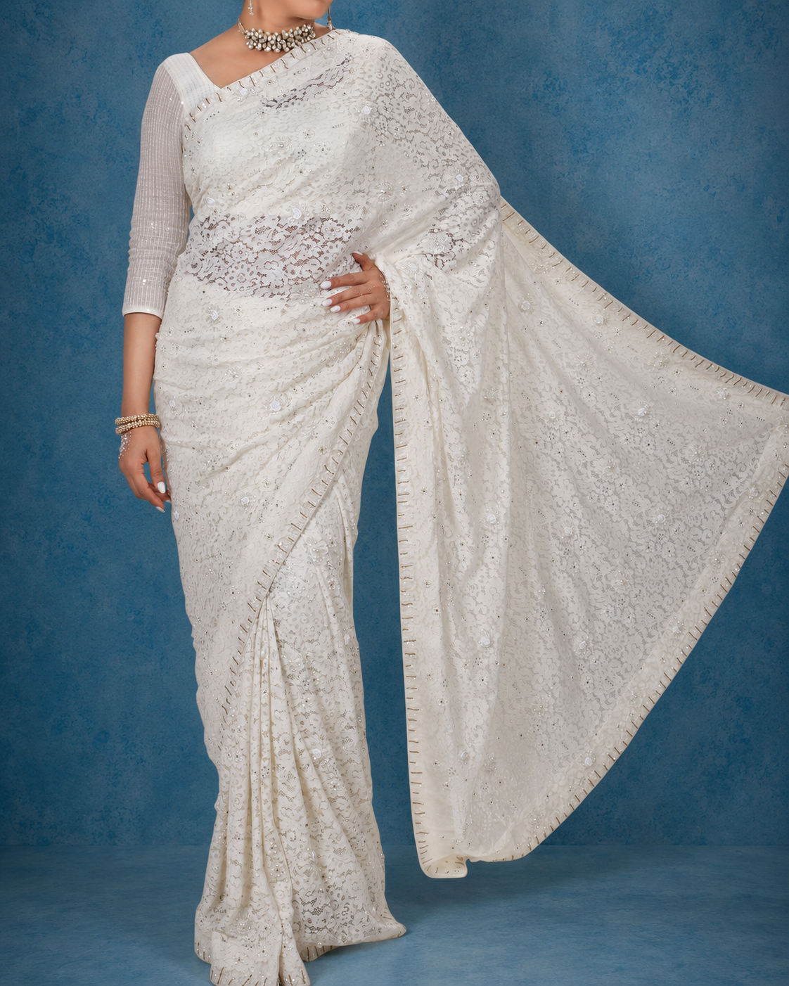 The Wedding Gown Saree – Seraphina